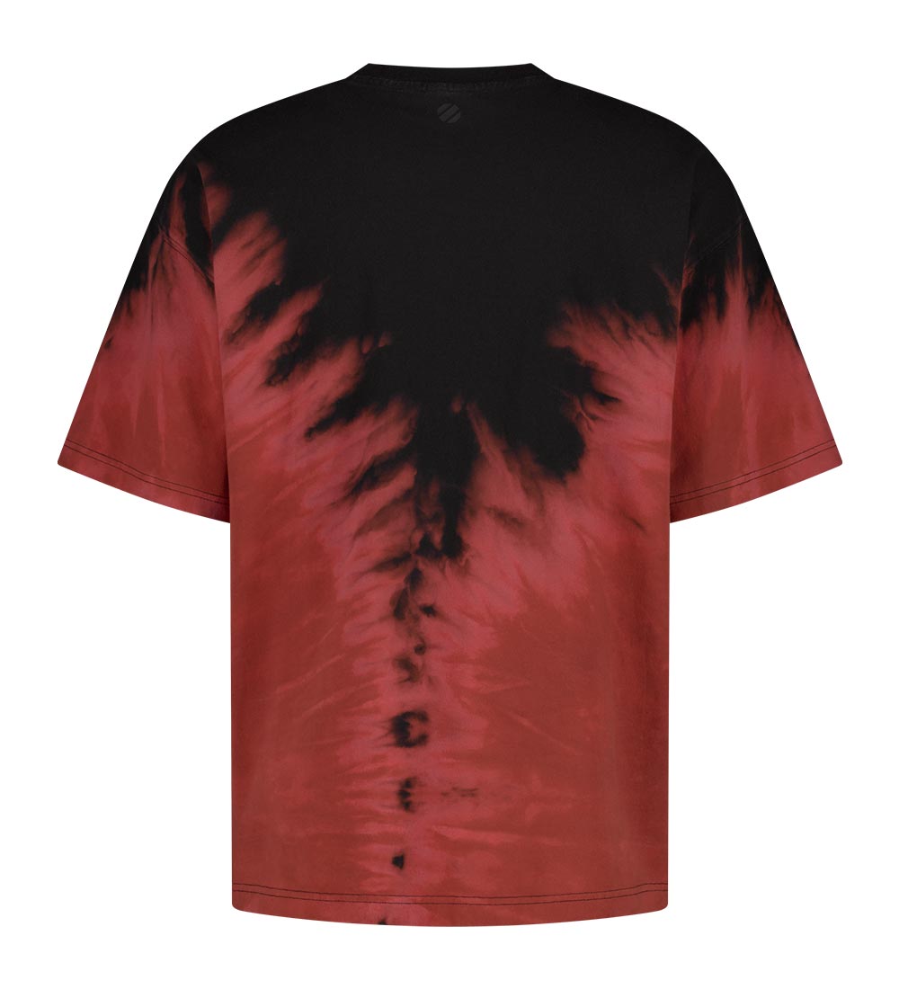 UFC Blaze+ Oversized Fit Short-Sleeve T-Shirt, Red