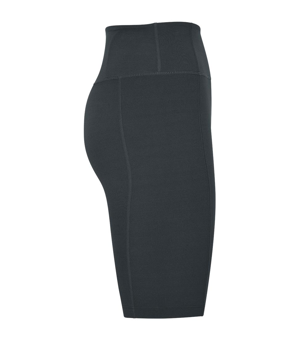 UFC Wave Slim-Fit Biker Shorts, Charcoal
