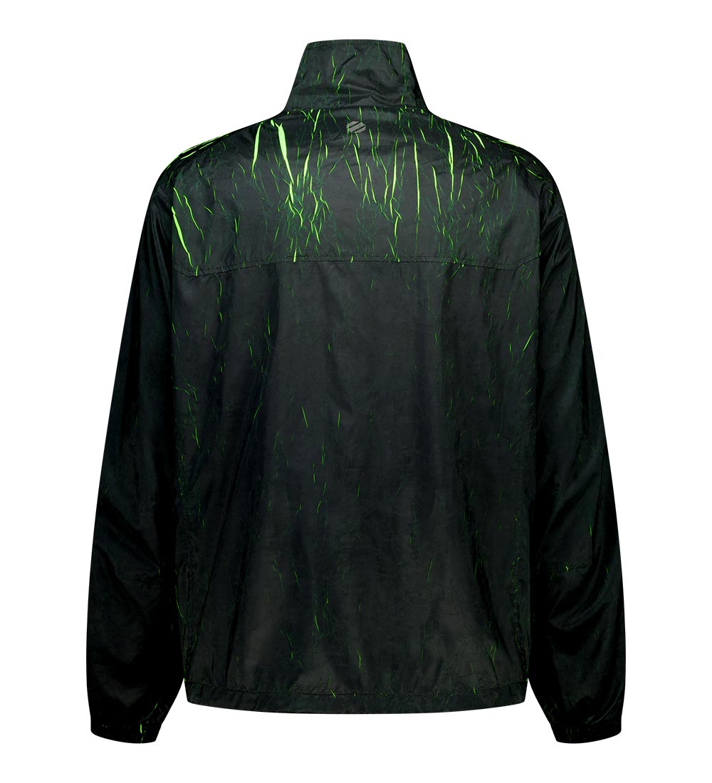 UFC Lightning Relaxed Fit Windbreaker Jacket, Neon Yellow