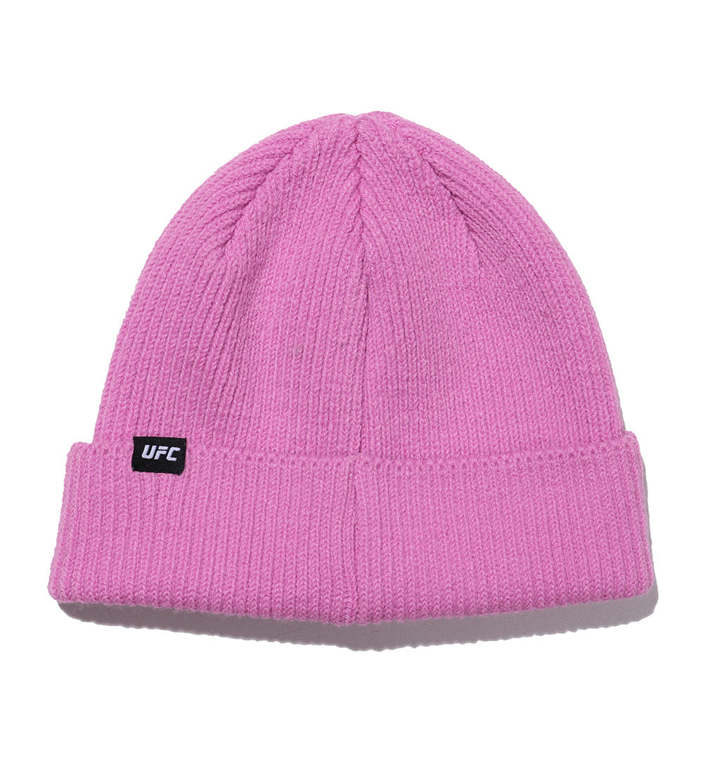 UFC Wording Short Beanie, Pink