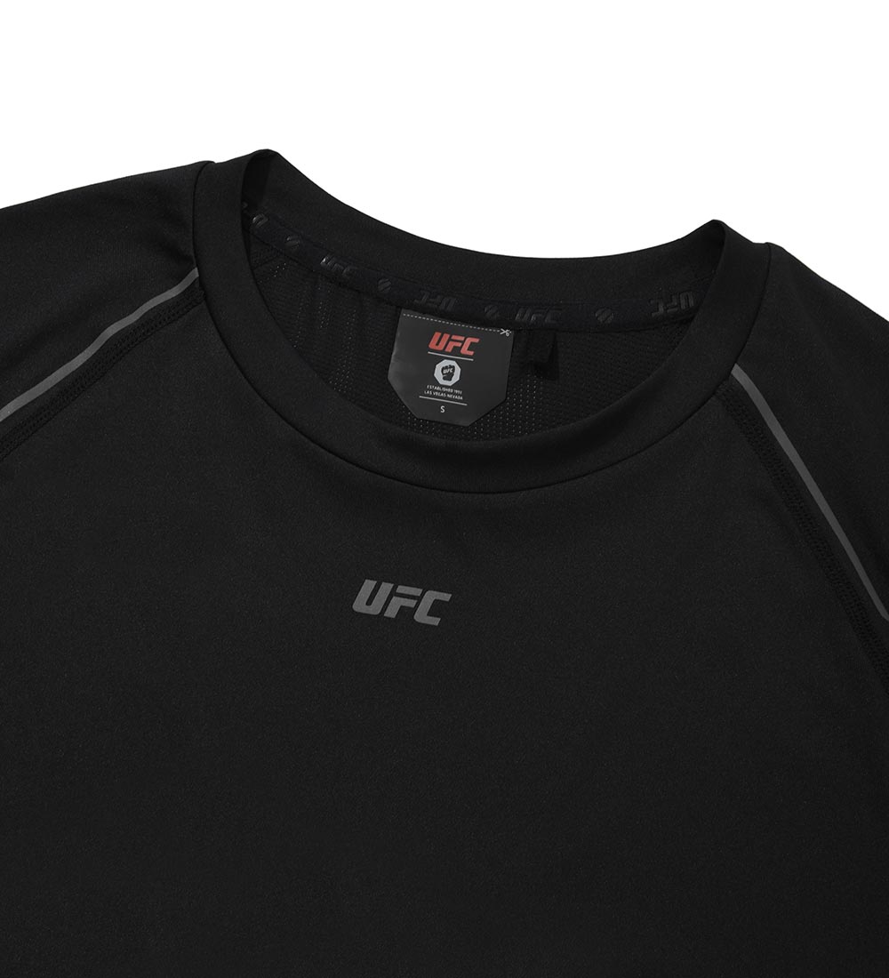 UFC Groove Regular Fit Short-Sleeve T-Shirt, Black