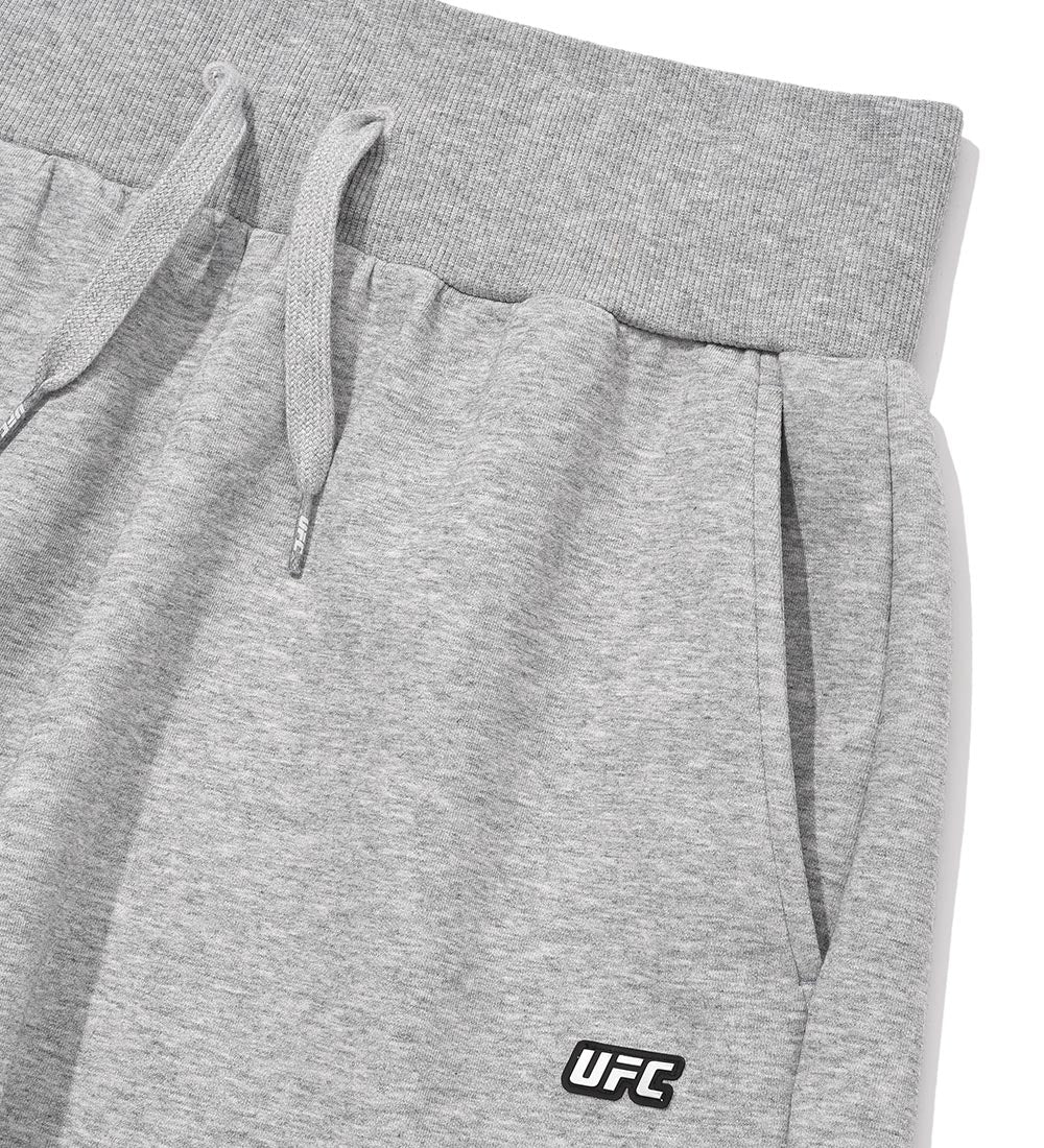 UFC Cozy Relaxed-Fit Shorts, Melange Gray