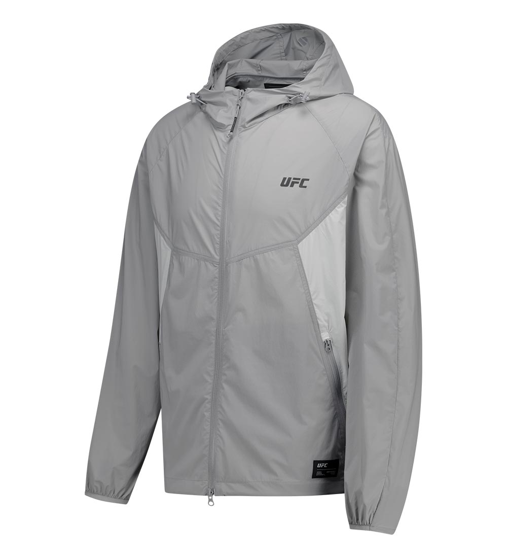 UFC Feather Regular Fit Light Jacket, Gray