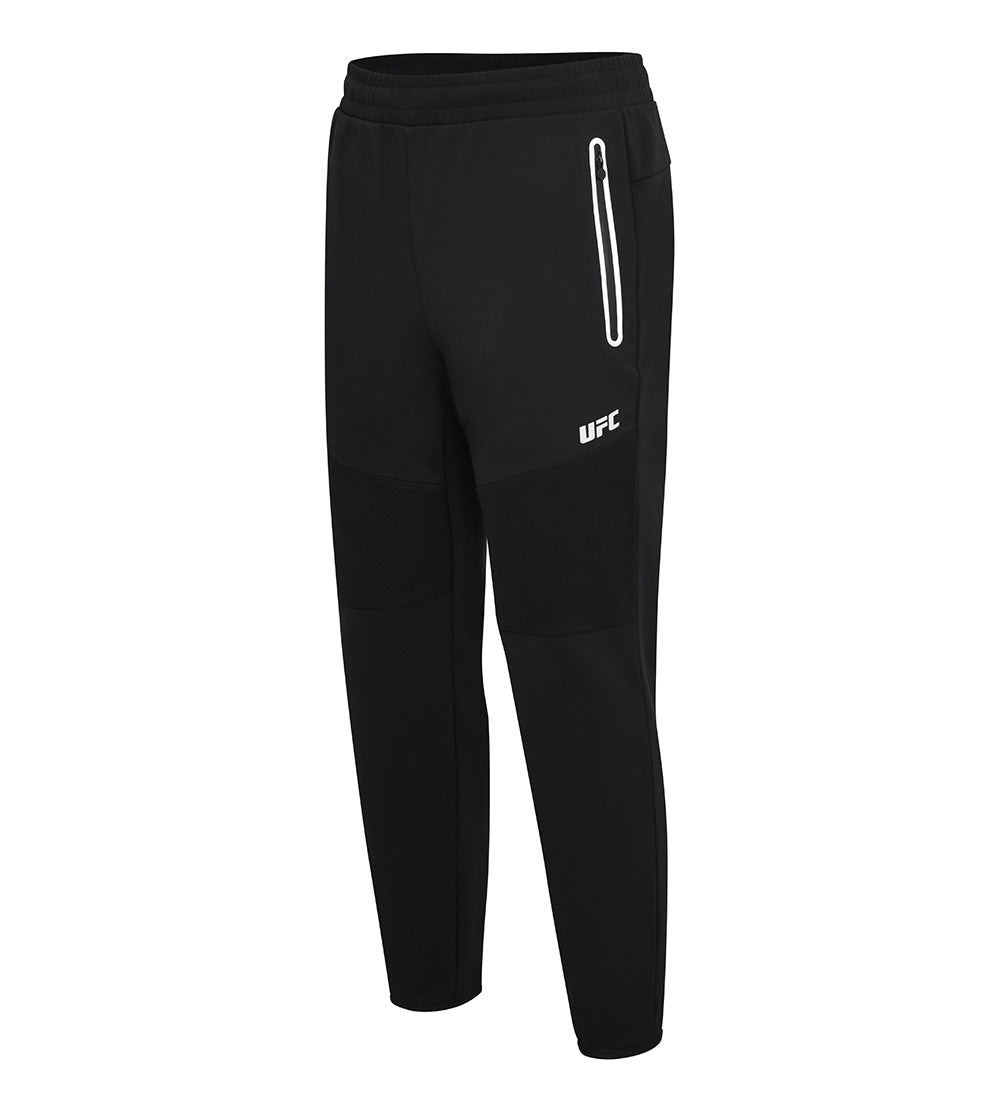 UFC Sports Jersey Slim-Fit Jogger Pants, Black