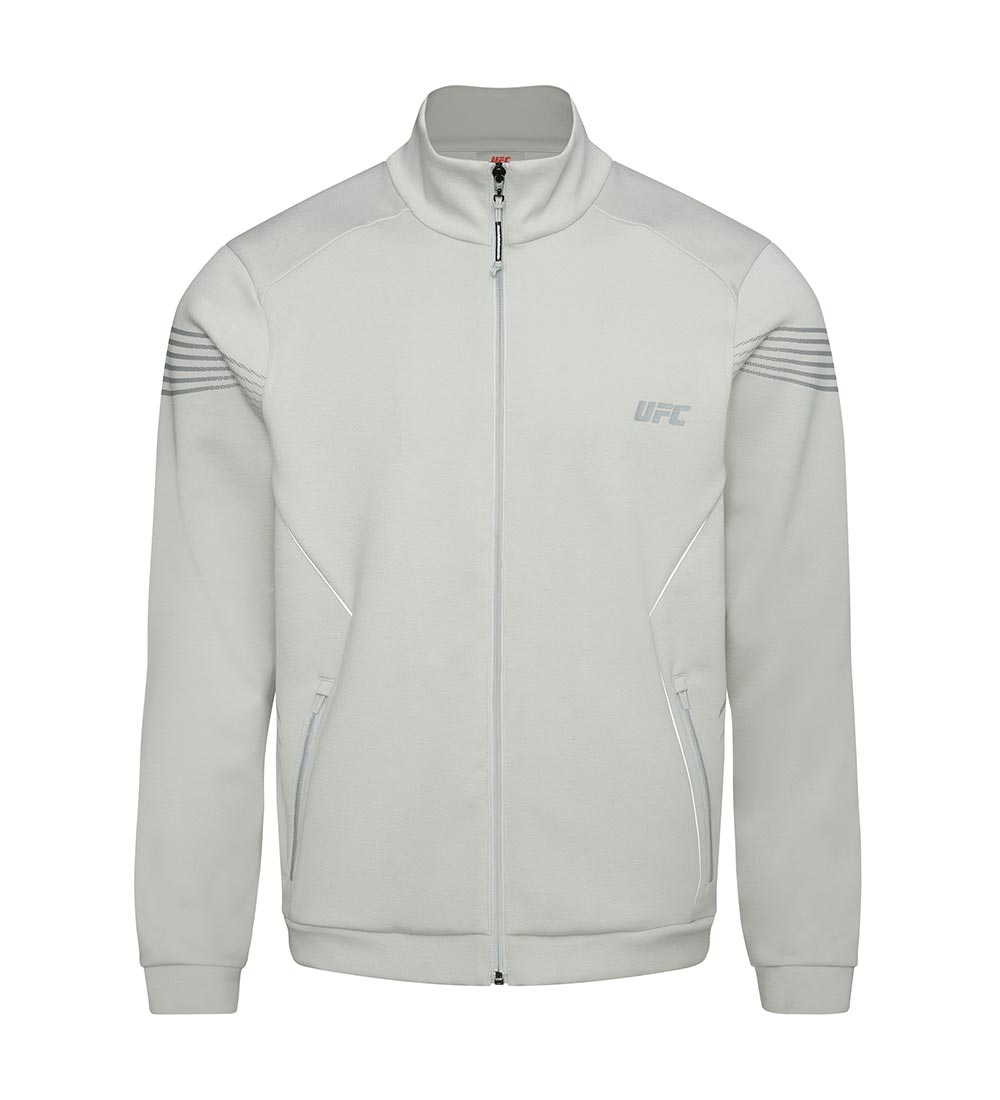 UFC Potent Slim-Fit Jacket, Light Gray