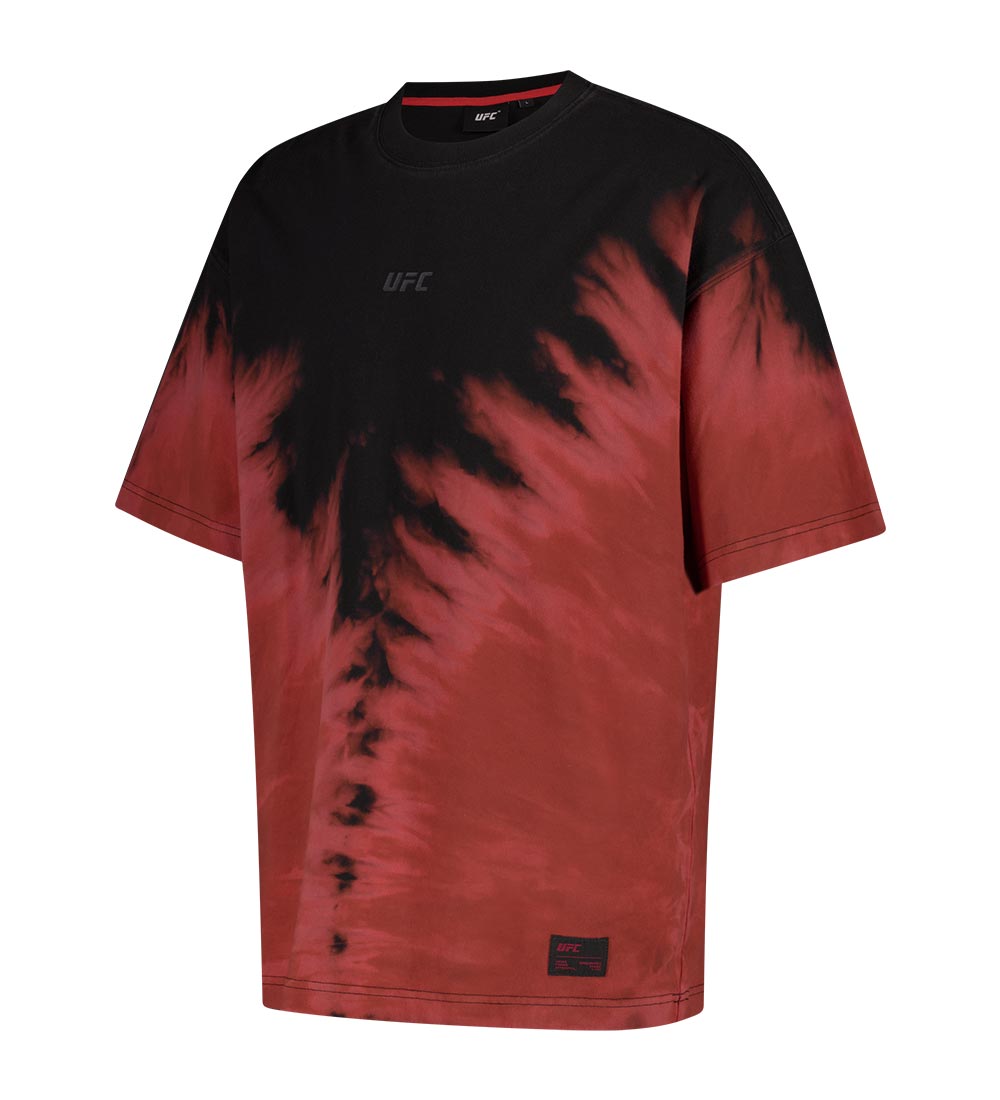 UFC Blaze+ Oversized Fit Short-Sleeve T-Shirt, Red