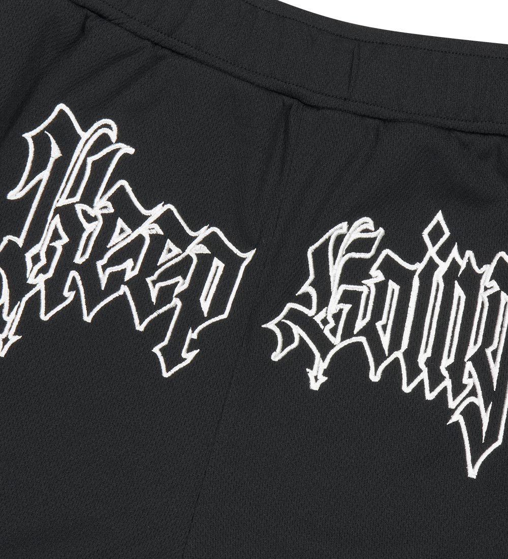 UFC Keep Going Relaxed Fit Shorts, Black