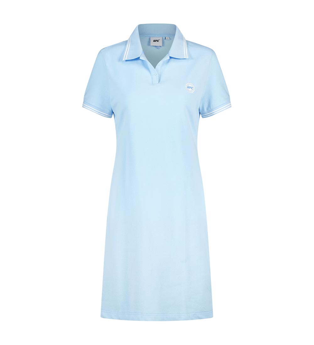 UFC Basic Slim-Fit Dress, Light Blue