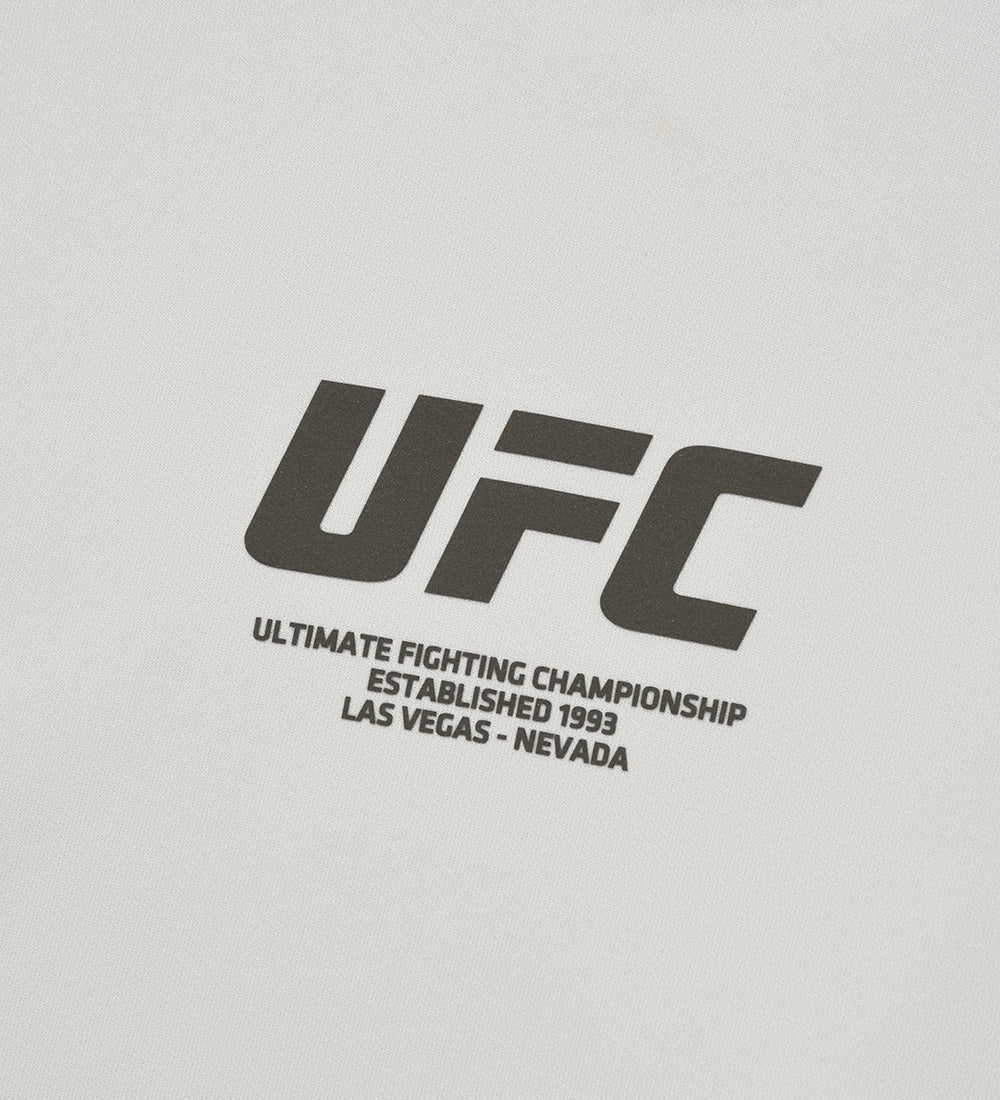 UFC Sports Hoodie, Straight Fit, Light Gray