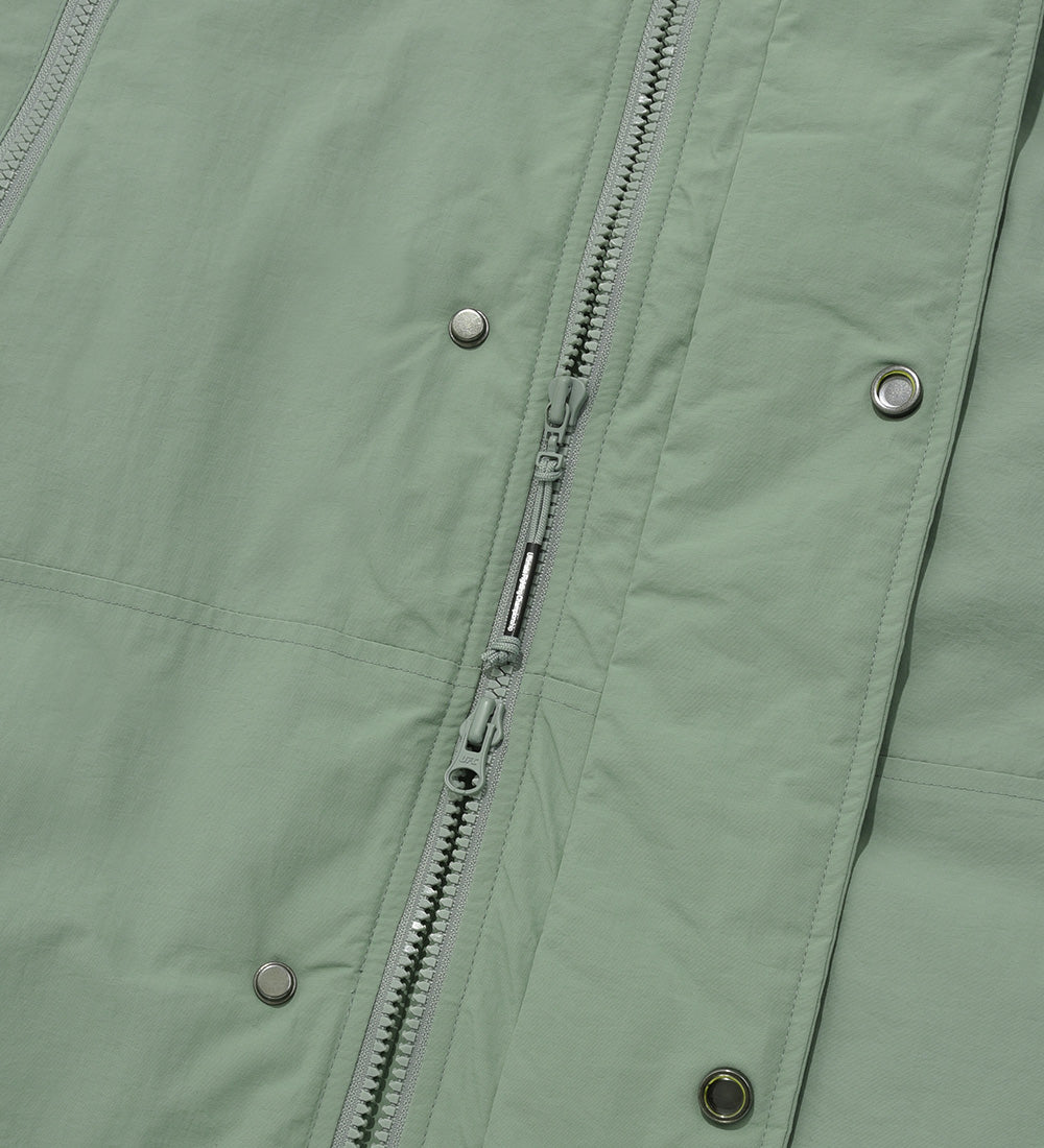 UFC PrimaLoft Oversized Long Down Jacket, Olive