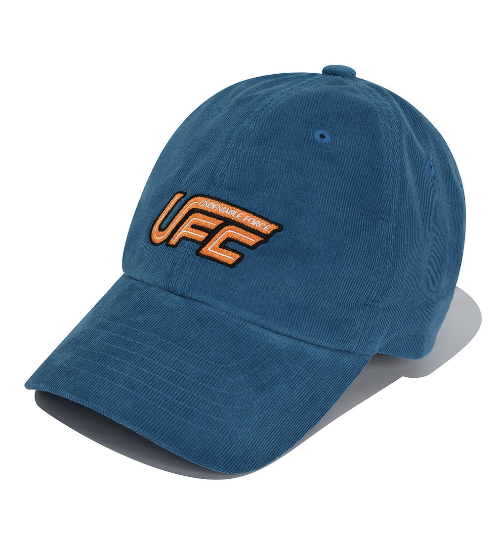 UFC Play Corduroy Baseball Cap, Blue