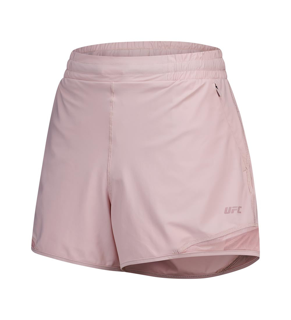 UFC Balance Slim Fit Shorts, 3.5 Inches, Champagne Pink