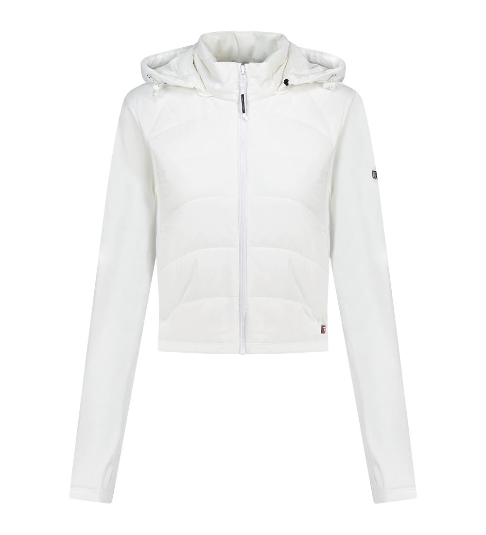 UFC Groove Slim-Fit Padded Jacket (PrimaLoft) Off-White