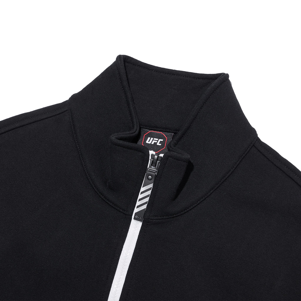 UFC 3-Strike Half-Zip Sweatshirt, Black