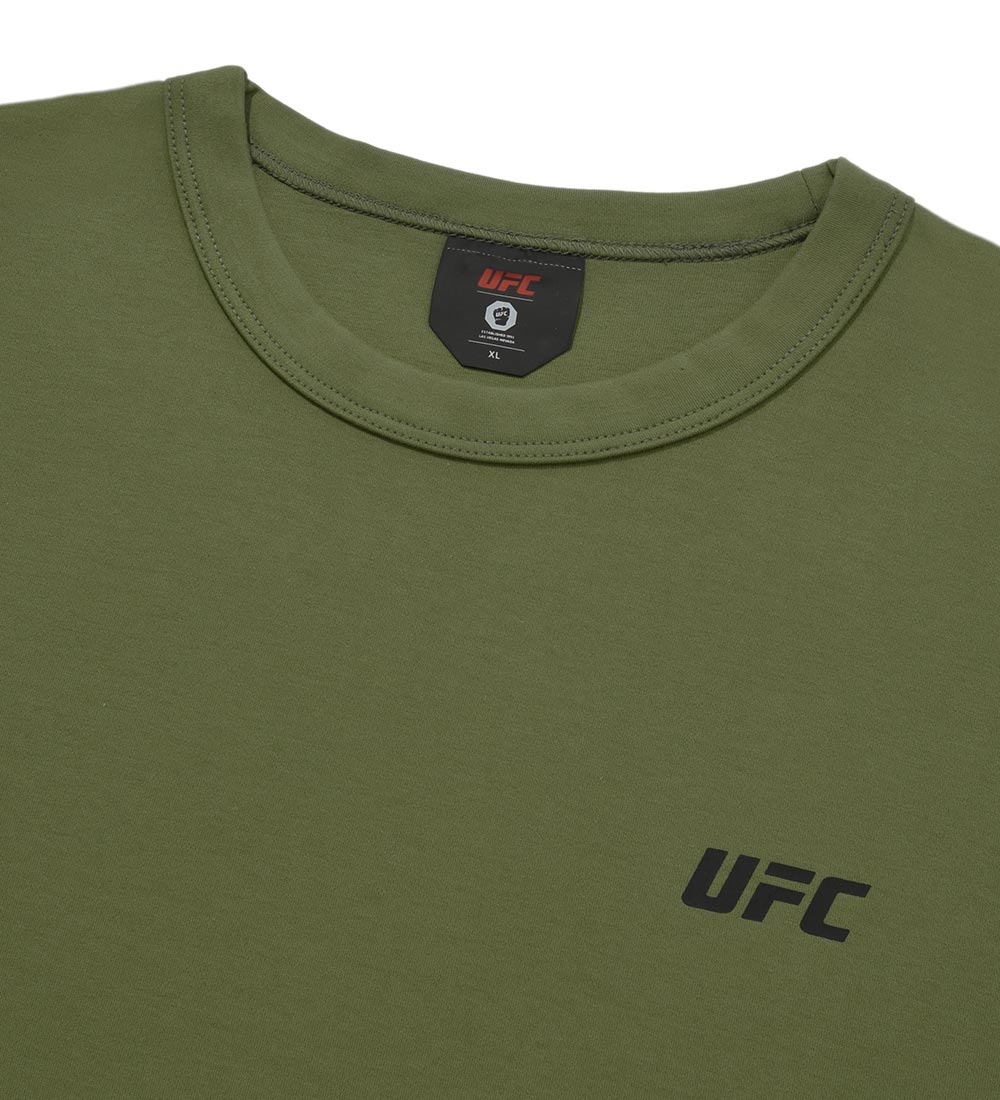 UFC Physical Regular Fit Short-Sleeve T-Shirt, Khaki