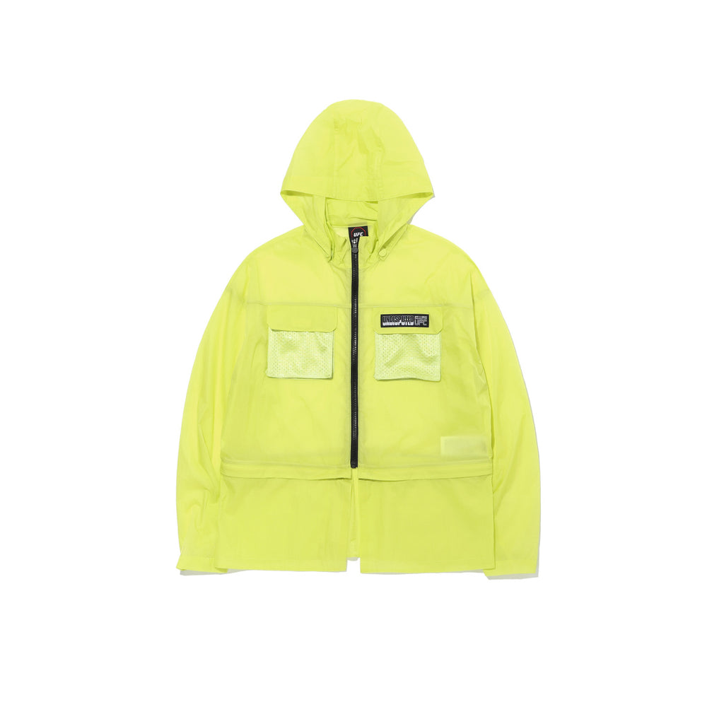UFC UT Lightweight Convertible Jacket, Lime