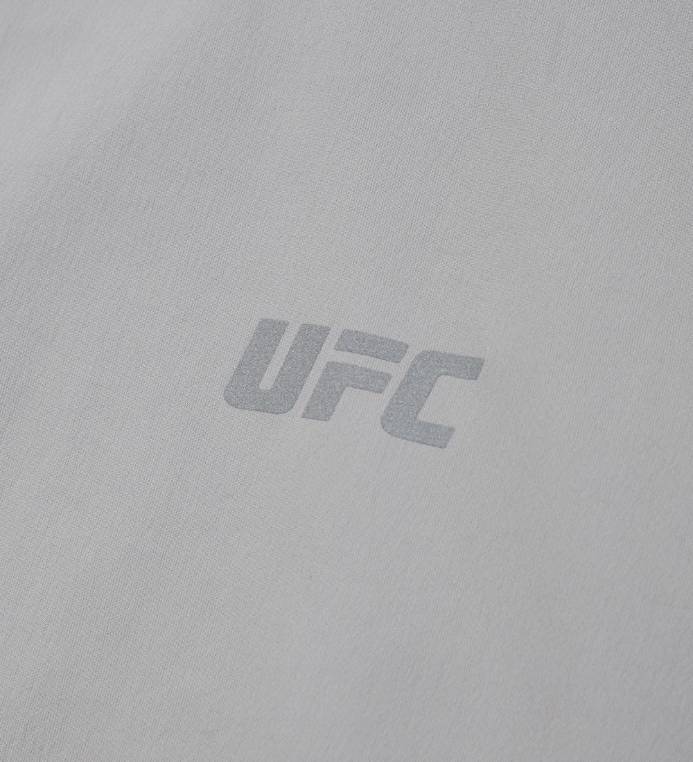 UFC تيشيرت بيسك بأكمام طويلة وقصة كبيرة - رمادي بيست