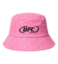 UFC Logo Monogram Bucket Hat - Pink