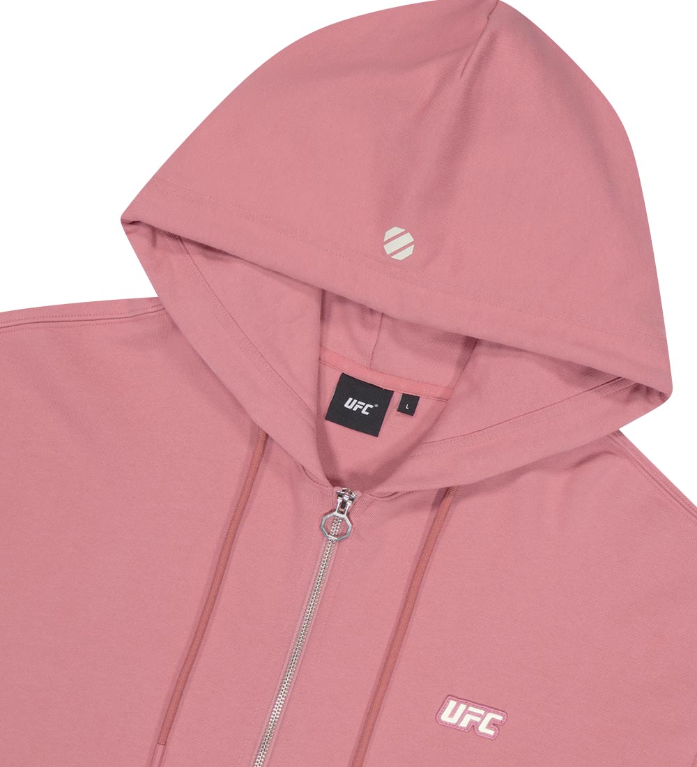 UFC Basic Relaxed Fit Hoodie, Pink