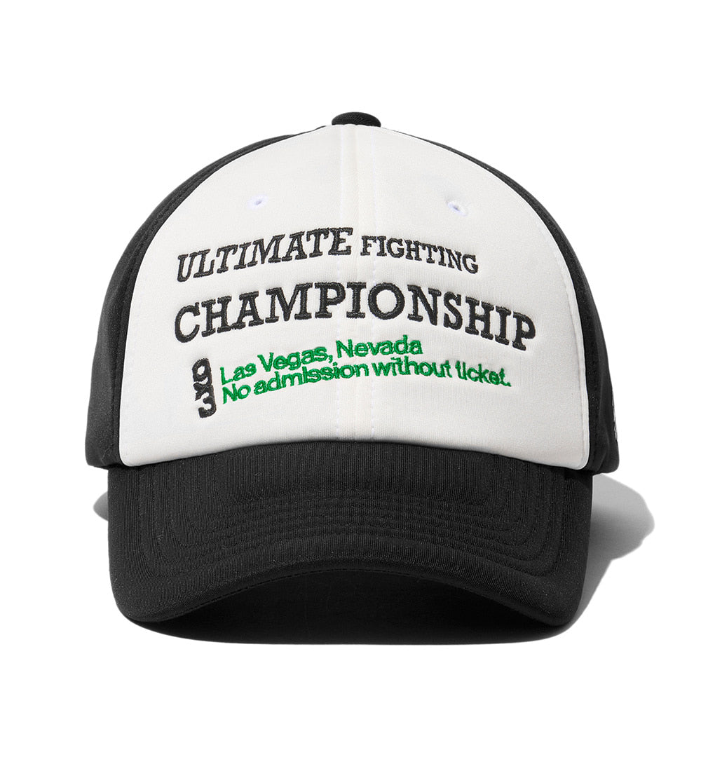 UFC Worded Trucker Cap, Black