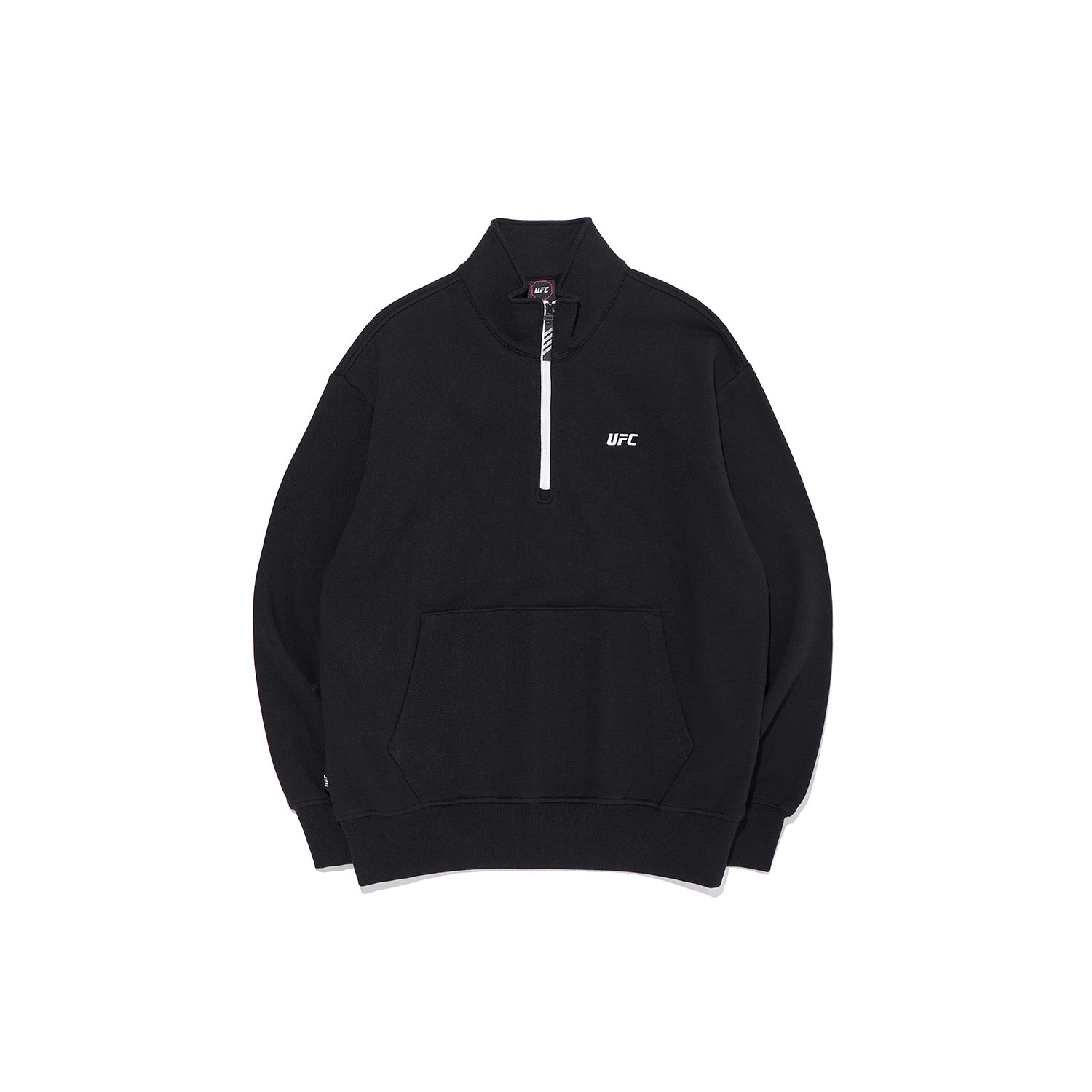 UFC 3-Strike Half-Zip Sweatshirt, Black