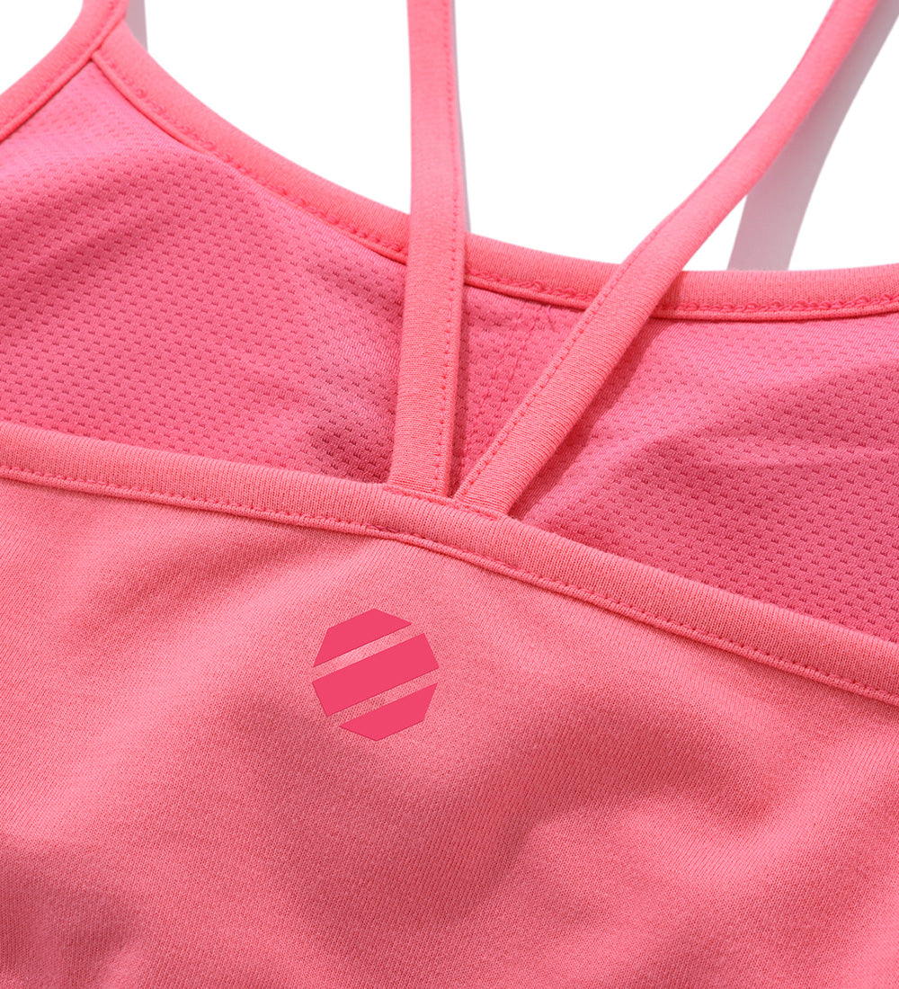 UFC Basic Cropped Sleeveless Top, Pink