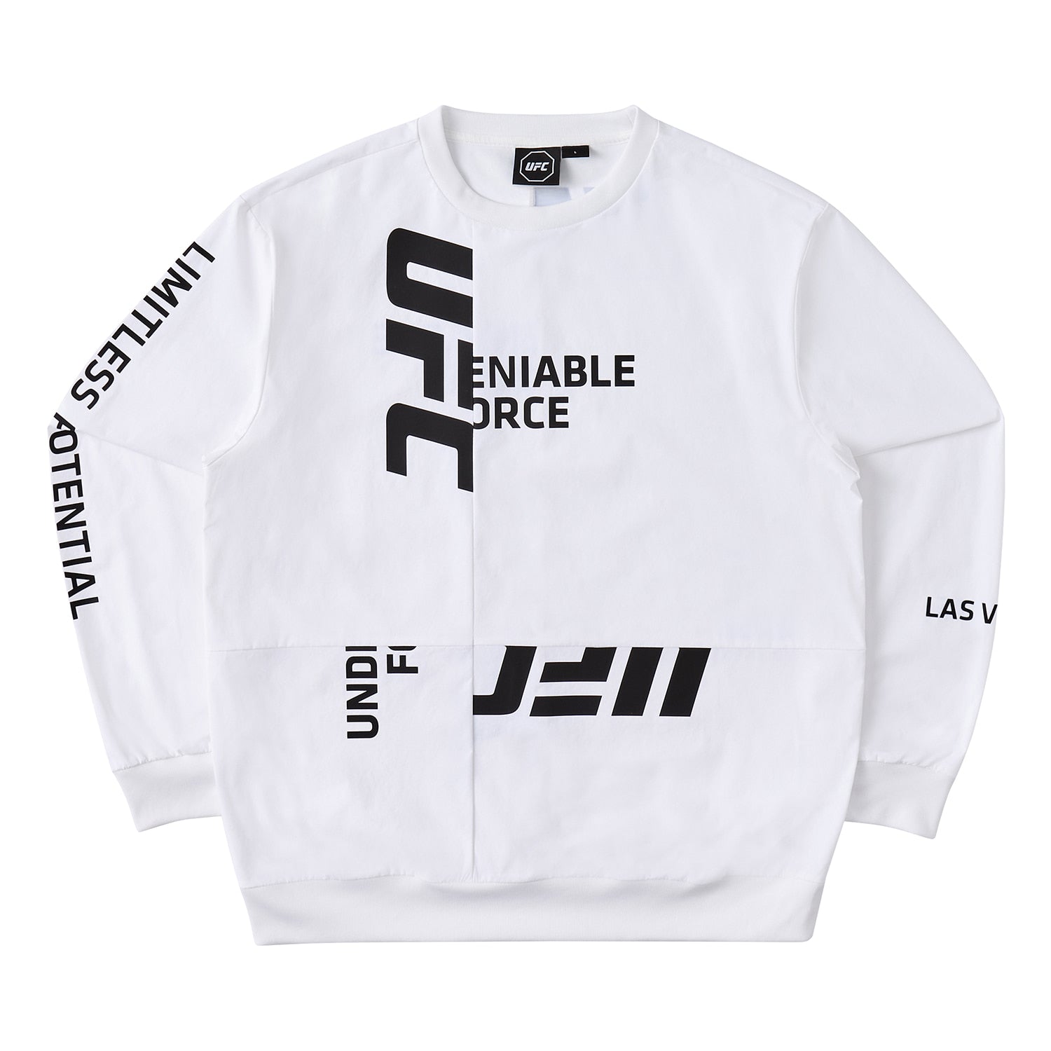 UFC Lettering Pullover, White