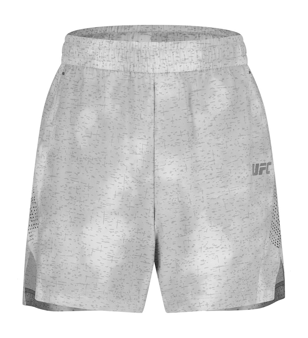 UFC Zero 100 Relax Fit Reflective Shorts, Gray