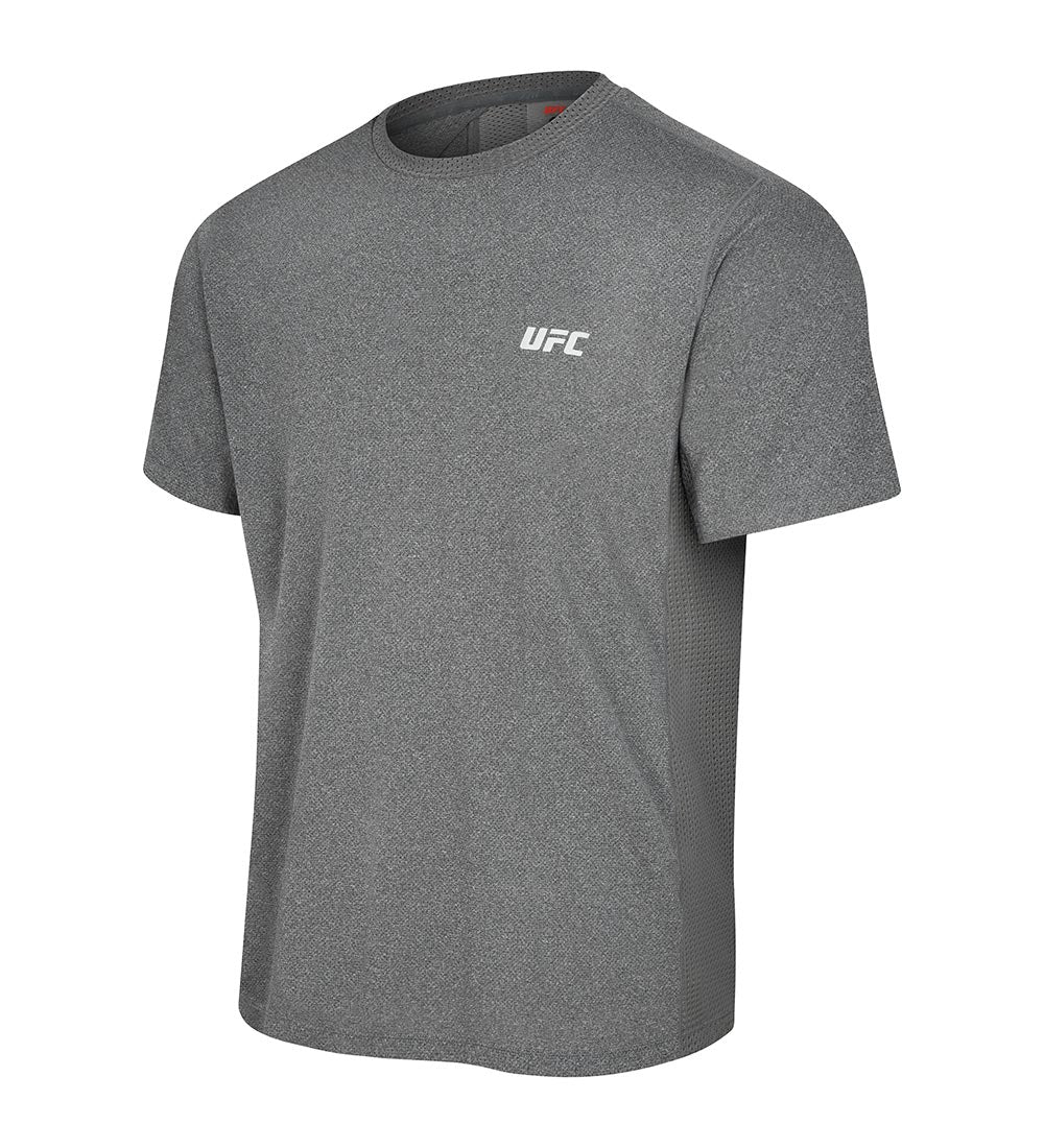 UFC Pro Mesh Regular Fit Short-Sleeve T-Shirt, Black