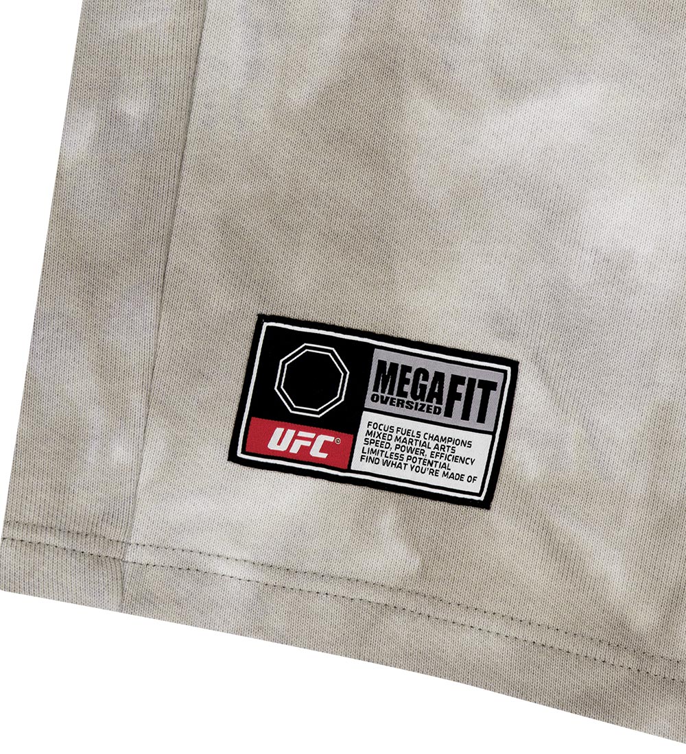 UFC Gymwear Shorts with a Dyed-In Effect, Dark Blue