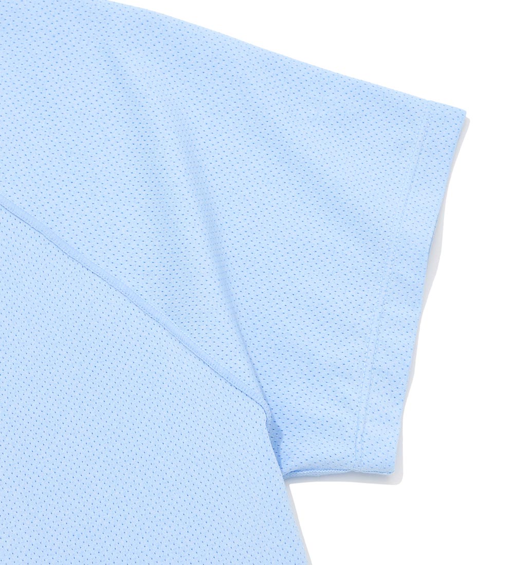 UFC Essential Mesh Regular Fit Short-Sleeve T-Shirt, Light Blue