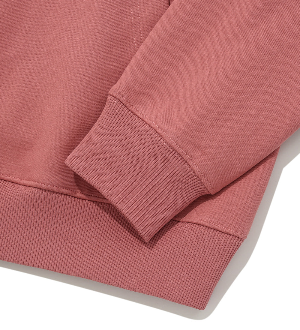 UFC Label Big Logo Relaxed-Fit Hoodie, Dusty Rose Pink