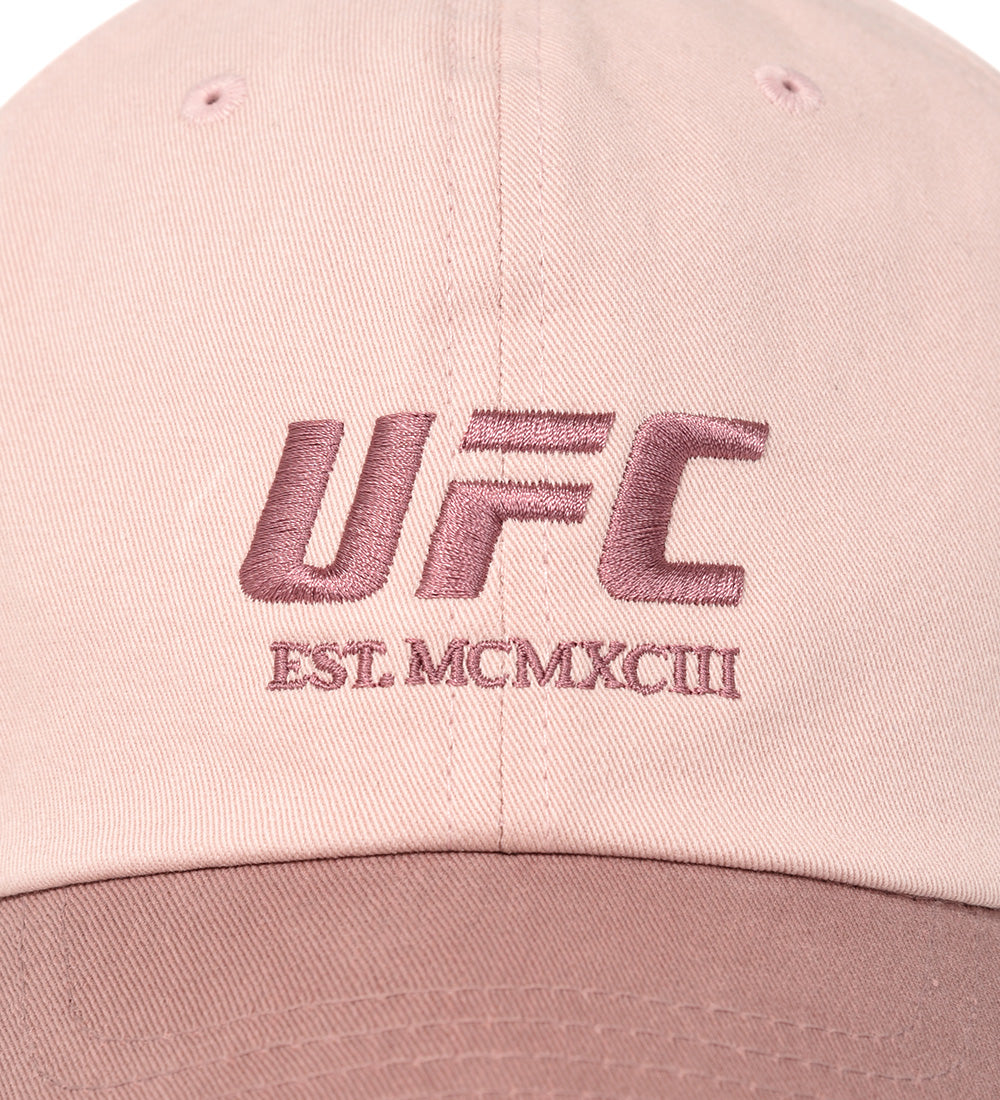 UFC Two-Tone Baseball Cap, Dusty Rose Pink