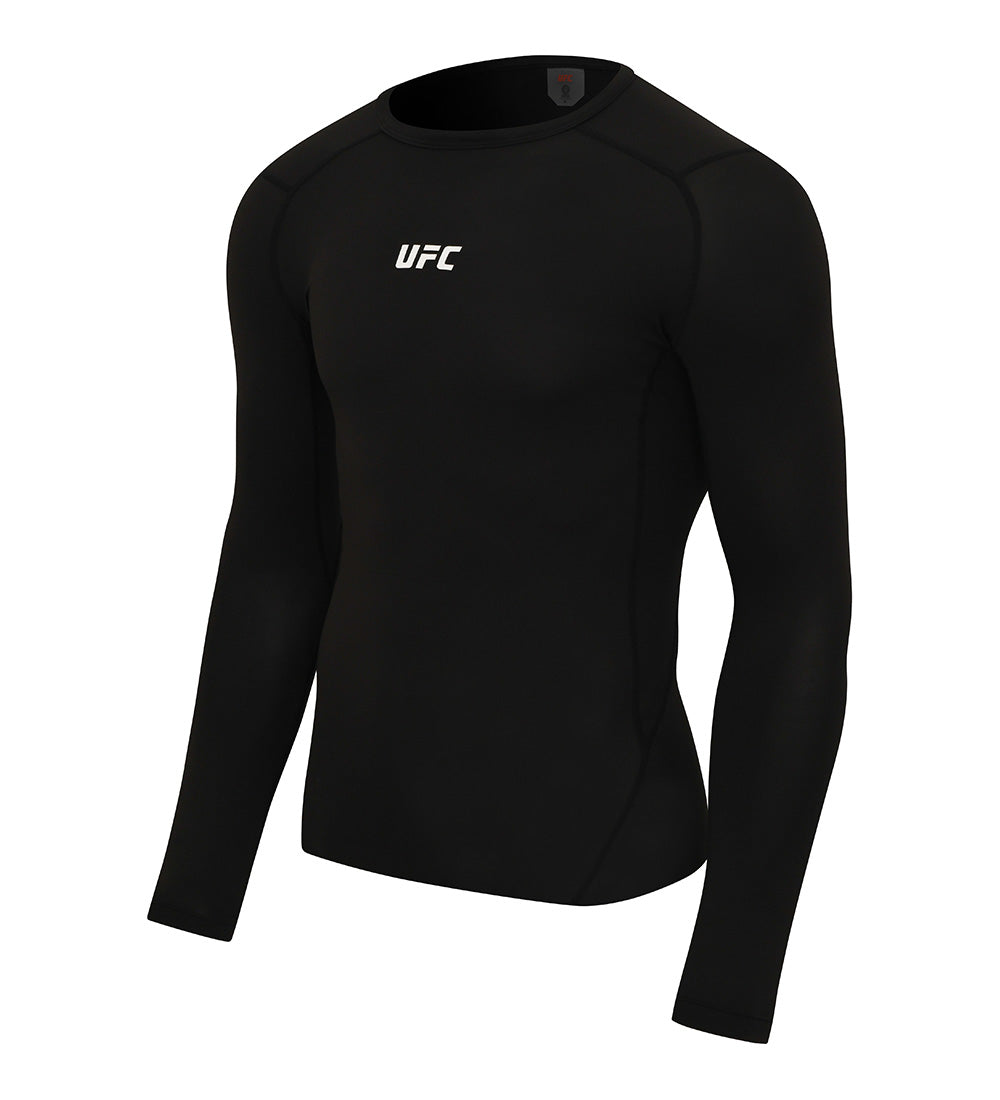 UFC Pro Muscle Fit Long-Sleeve T-Shirt, Black