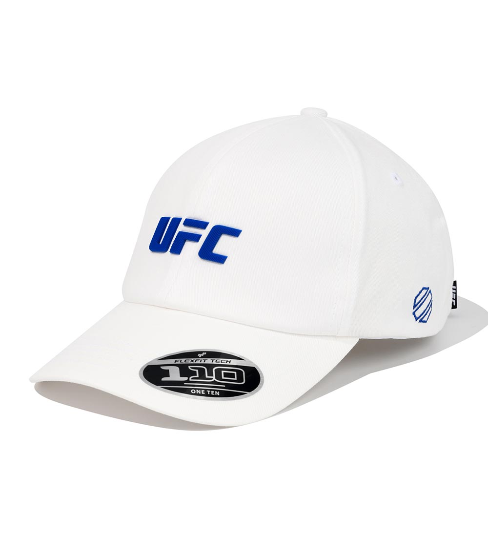 UFC Essential+ 110 Flex Fit Baseball Cap, White