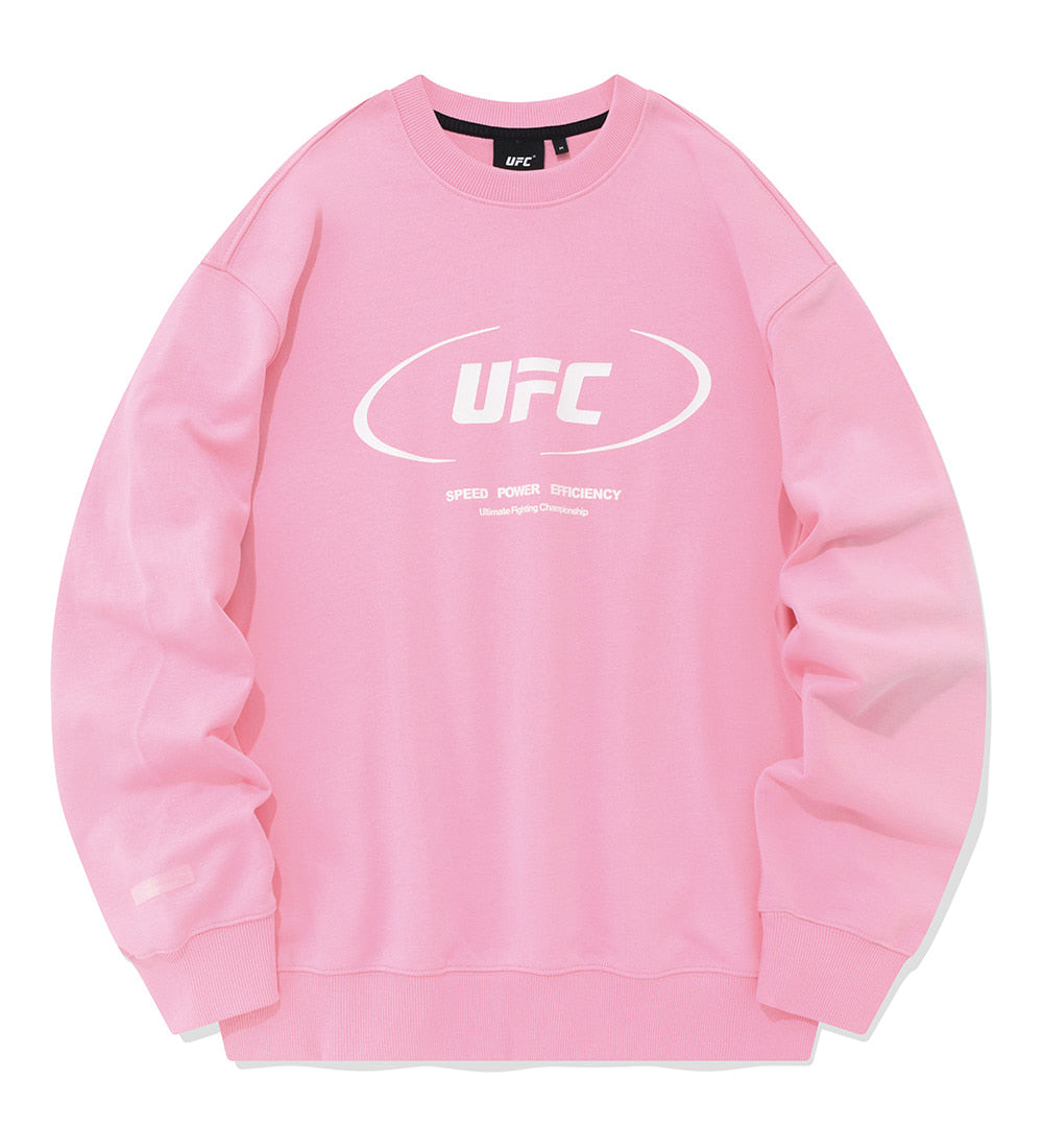UFC Active Big Logo Relaxed-Fit Sweatshirt, Pink