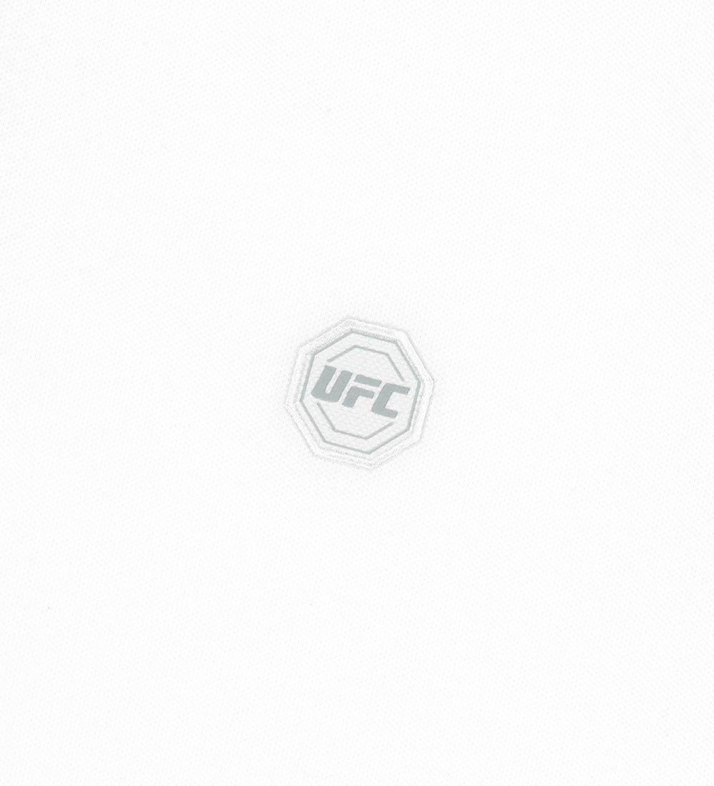 UFC Basic Pique T-Shirt, Regular Fit, White