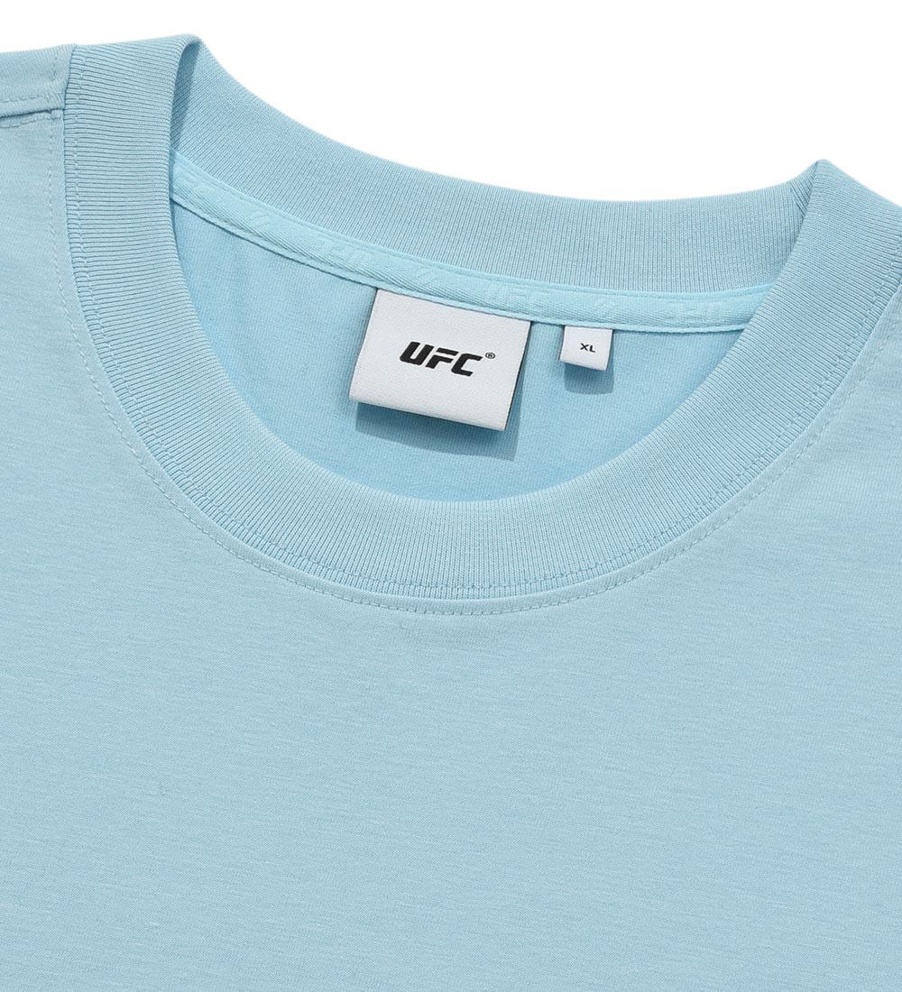 UFC Sorona Relaxed-Fit Short-Sleeve T-Shirt, Light Blue