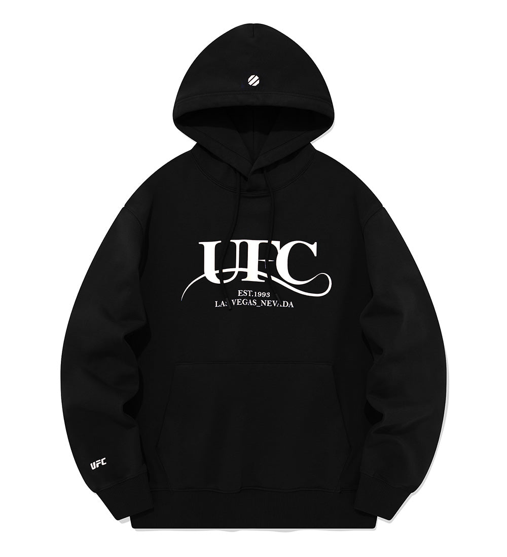 UFC Starlight Relaxed Fit Hoodie - Black