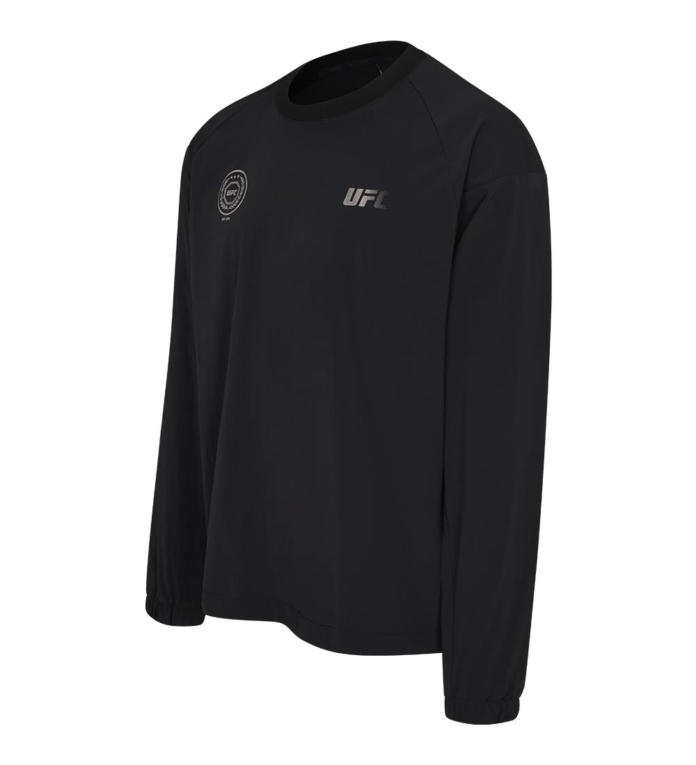 تيشيرت UFC بتصميم مريح "ريلاكس فيت"، لون أسود "بيست"