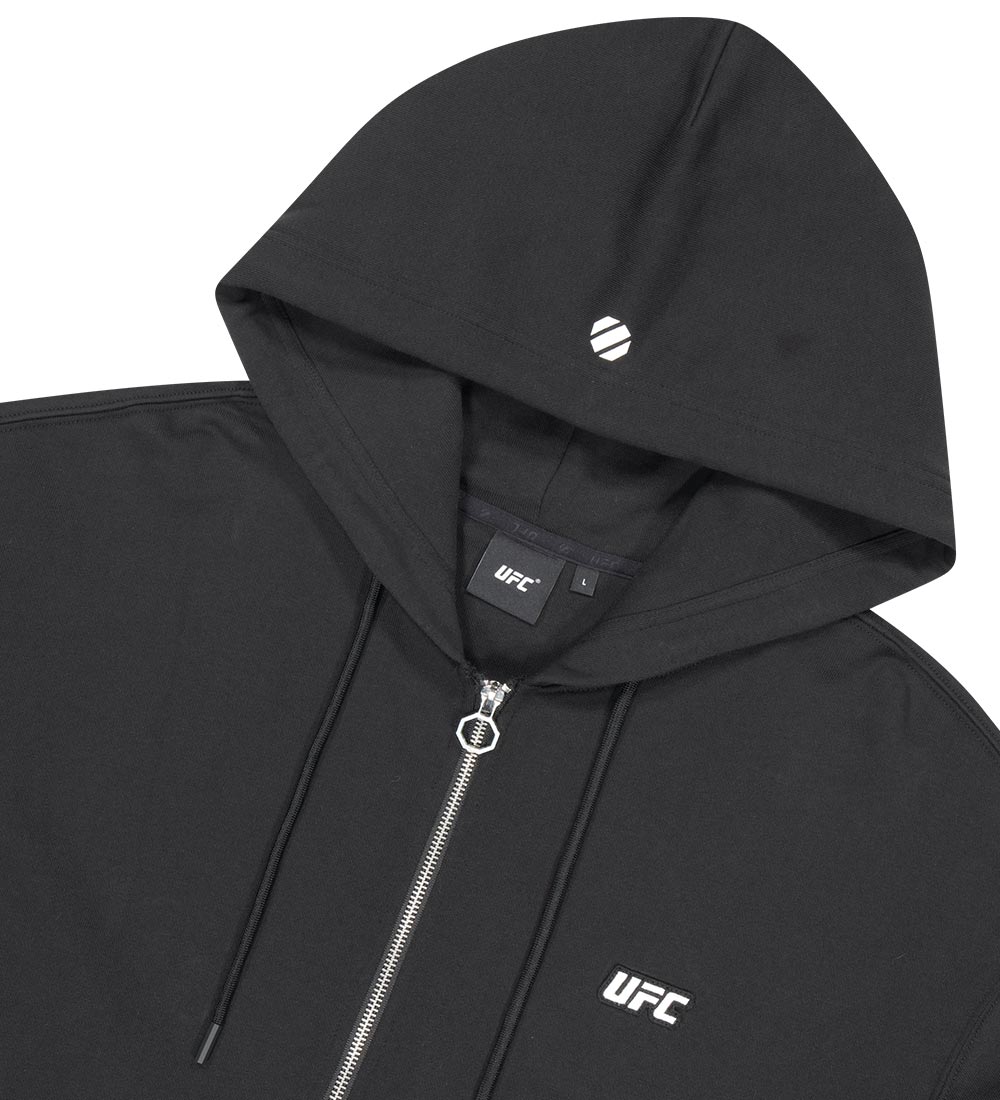UFC Basic Hoodie, Relaxed Fit, Black