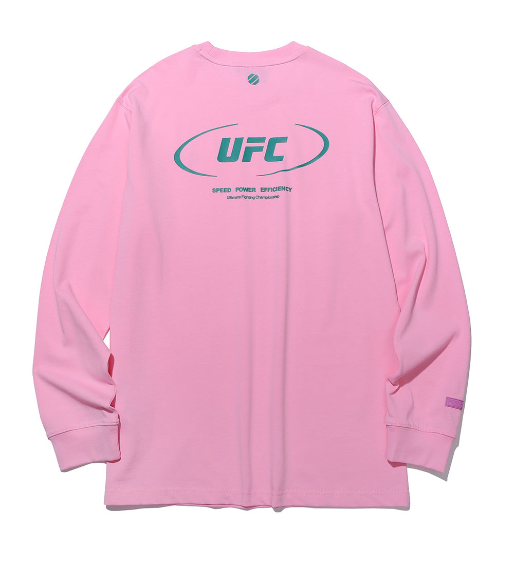 UFC Active RelaxFit Long-Sleeve T-Shirt, Light Pink
