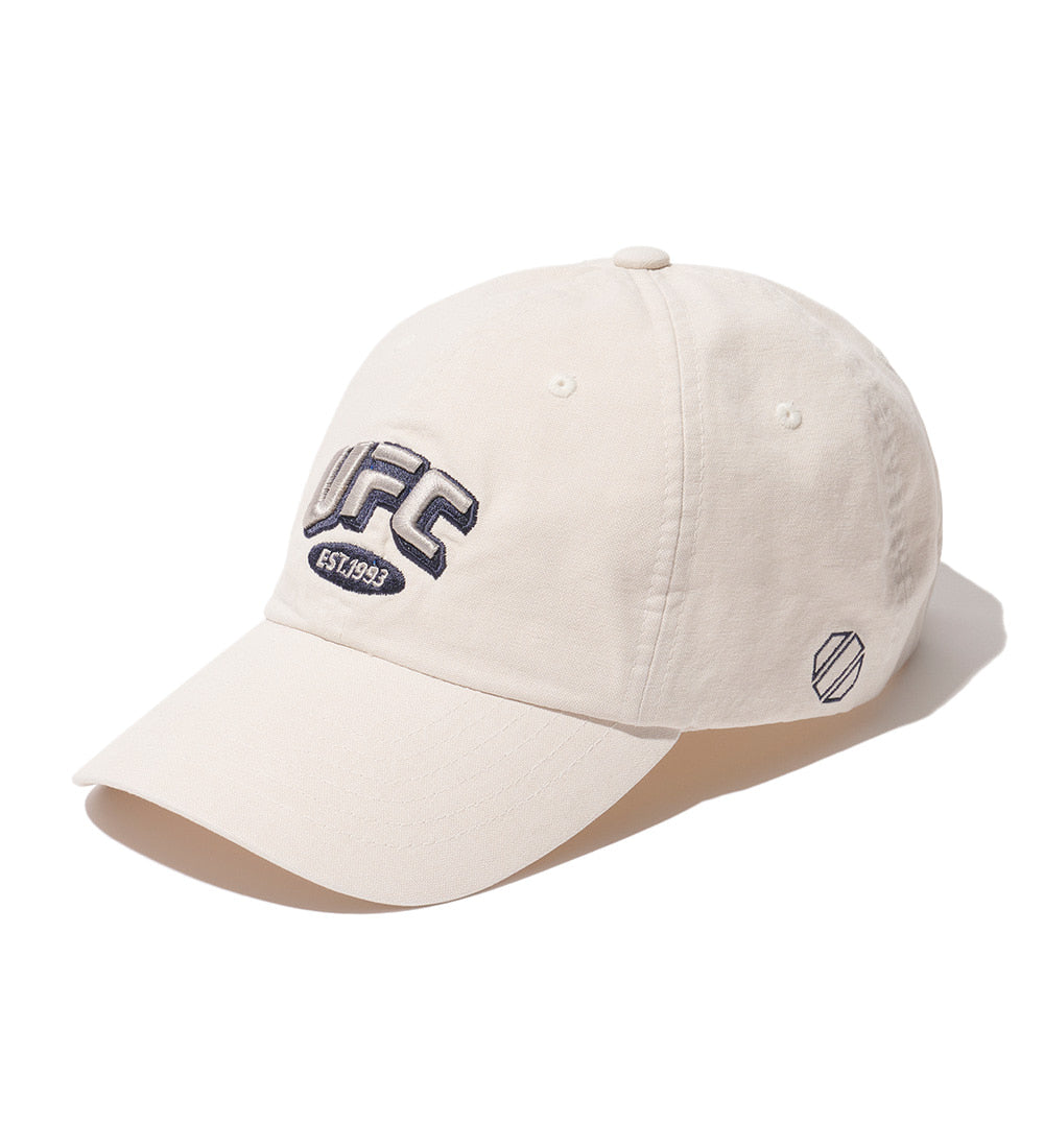 UFC 1993 Arch Logo Baseball Cap, White