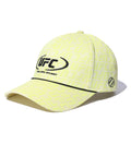 UFC Logo Monogram Baseball Cap, Neon Yellow