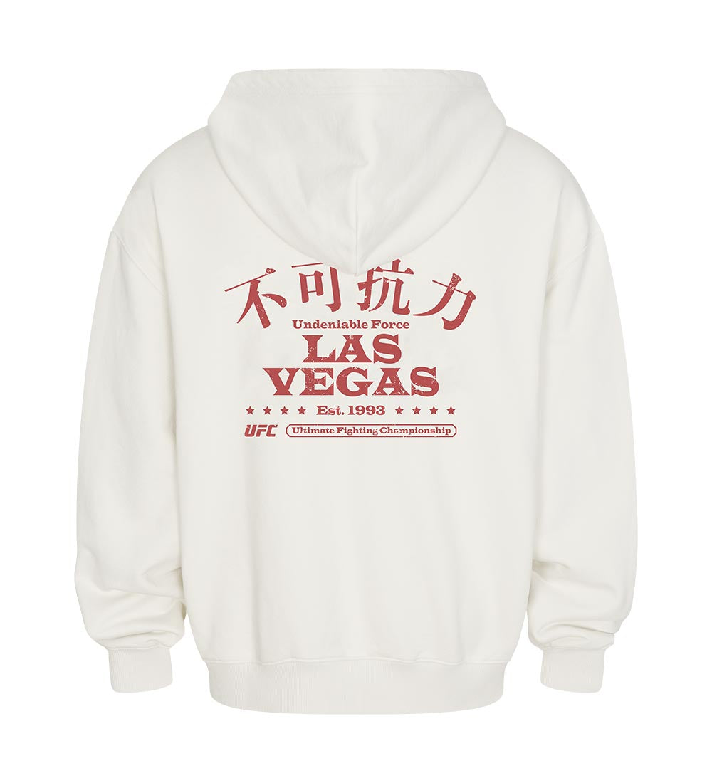 UFC Force Majeure Oversized Hoodie Off-White