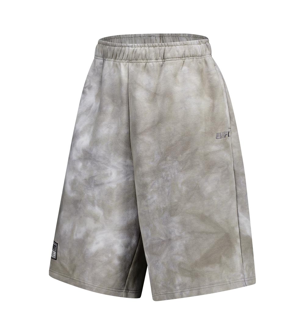 UFC Gymwear Shorts with a Dyed-In Effect, Dark Blue
