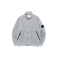 UFC UT Gloss Bomber Jacket, Light Gray