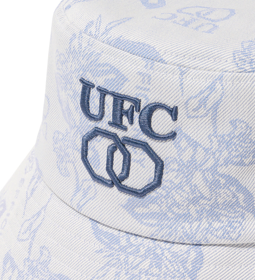 UFC Arena Jacquard Bucket Hat - White