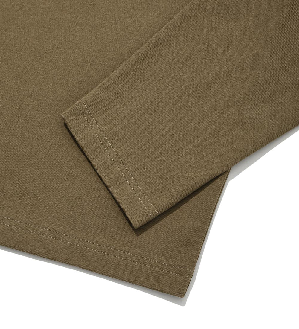 UFC Sorona Relaxed Fit Long-Sleeve T-Shirt, Brown
