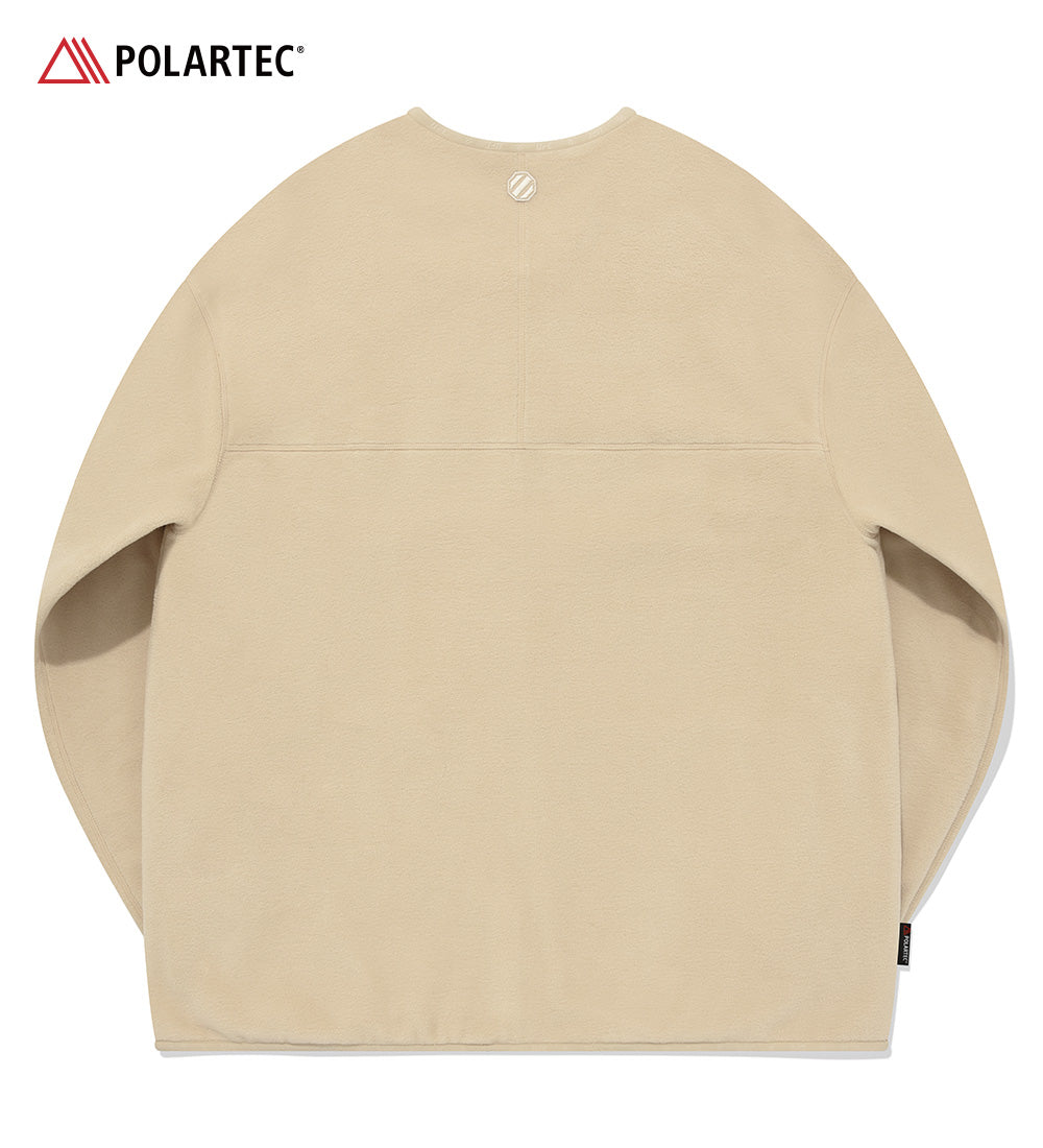 UFC Polartec Relax Fit Reversible Fleece Jacket, Beige